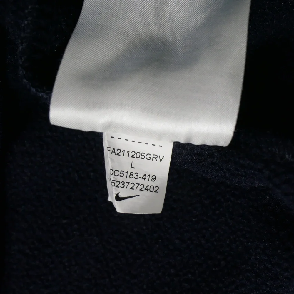 Nike Mens Tennessee Titans NFL Hoodie L Navy DC5183-419 Dri-FIT Football Sporty